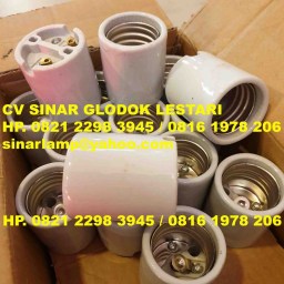 Fitting Lampu Porselen E40 Porcelain Fitting Lamp